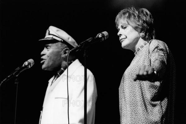 Jon Henricks and Annie Ross, North Sea Jazz Festival, The Hague, Netherlands, 1999. Creator: Brian Foskett.