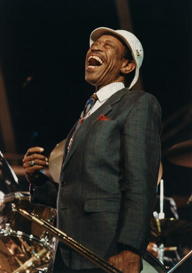 Al Grey, North Sea Jazz Festival, The Hague, Holland, 1991. Creator: Brian Foskett.