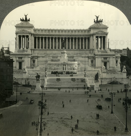 'victor Emmanuel Monuments, Rome's Memorial To United Italy's First 