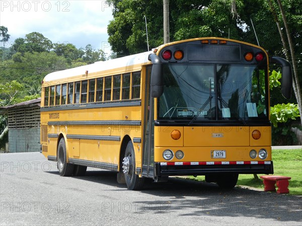 Thomas Built school bus, Costa Rica 2018. Creator: Unknown.