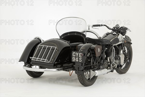 1936 Brough Superior 11-50 Special Combination. Creator: Unknown.