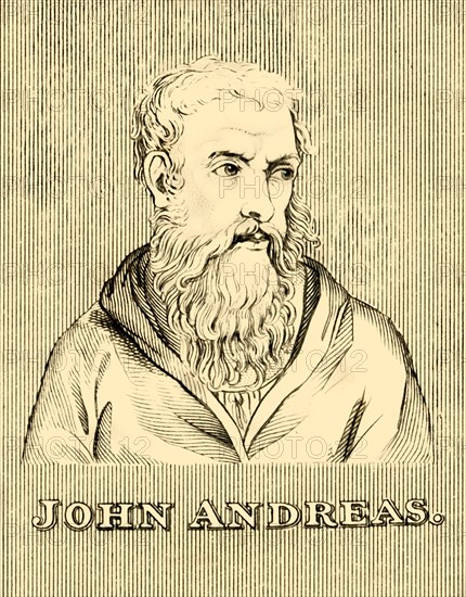 'John Andreas',  (died 1348), 1830. Creator: Unknown.