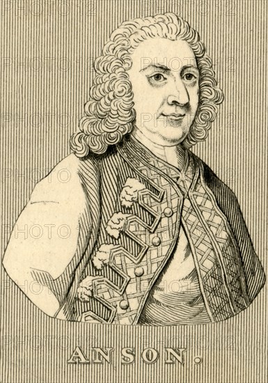 'Anson', (1697-1762), 1830. Creator: Unknown.