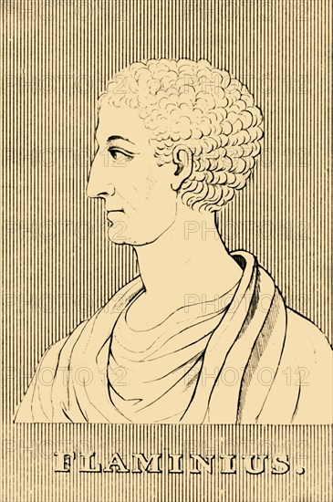 'Flaminius', (c229-174 BC), 1830. Creator: Unknown.