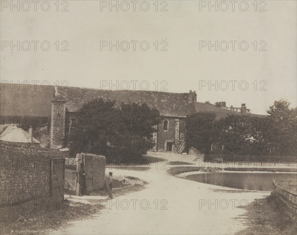 A Priory, Lyminge, 1853. Creator: George B. Shepherd (British).