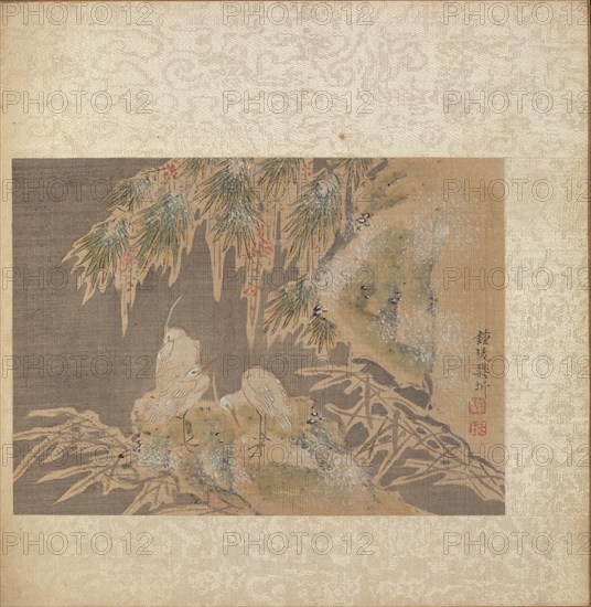 Album of Miscellaneous Subjects, Leaf 10, 1600s. Creator: Fan Qi (Chinese, 1616-aft 1694).