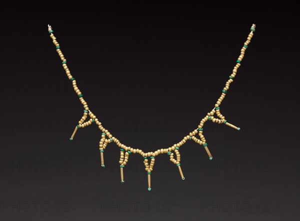 Beads Strung as a Necklace, c. 400-500. Creator: Unknown.