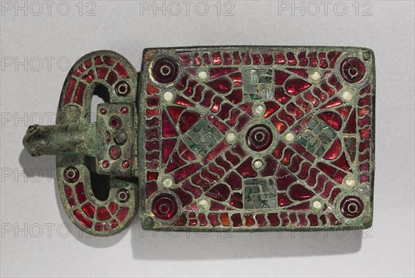 Belt Buckle, c. 525-560. Creator: Unknown.