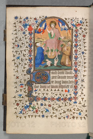 Book of Hours (Use of Paris): Fol. 204v, Last Judgment, c. 1420. Creator: The Bedford Master (French, Paris, active c. 1405-30), possibly studio or workshop of.