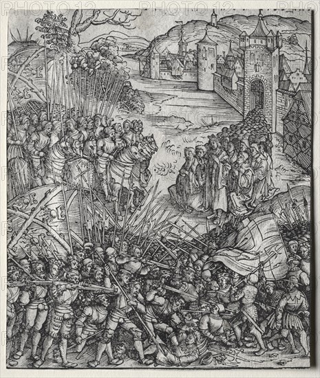 First Flemish Rebellion, 1512-1515. Creator: Wolf Traut (German, c ...