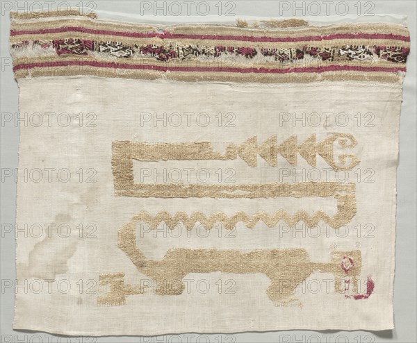 Fragment from a Mantle, c. 1100-1400. Creator: Unknown.