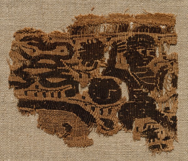 Fragment, Part of an Ornament from a Garment, 500s. Creator: Unknown.