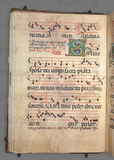 Gradual, c. 1520. Creator: Girolamo dai Libri (Italian, 1474-1555), circle of.