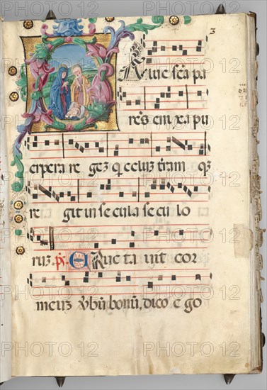 Gradual, c. 1520. Creator: Girolamo dai Libri (Italian, 1474-1555), circle of.