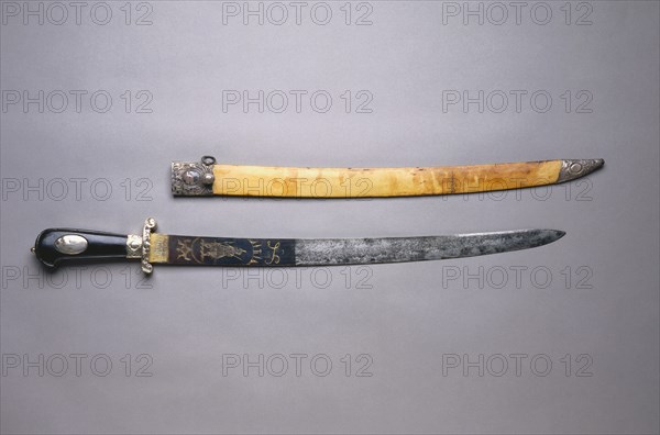 Hunting Sword, c. 1780. Creator: Unknown.