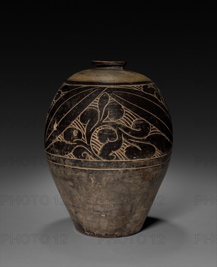 Jar: Cizhou Ware, 1271-1368. Creator: Unknown.