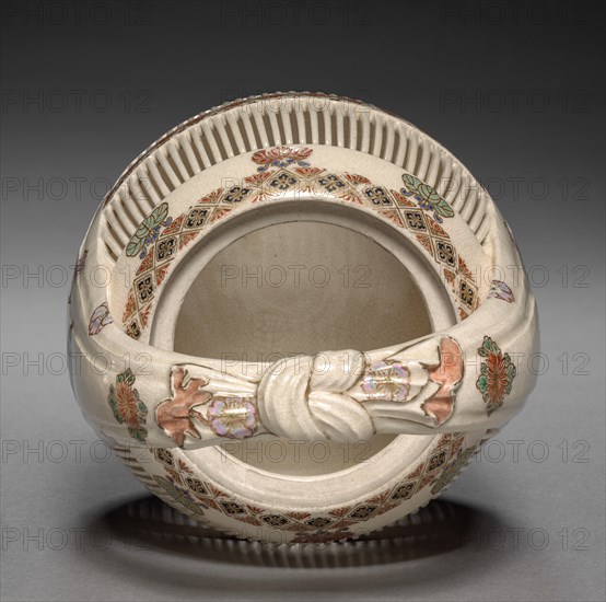 Jar: Satsuma Ware, 19th century. Creator: Unknown.