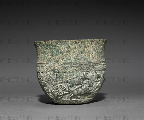 Libation Cup, c. 235-185 BC. Creator: Unknown.