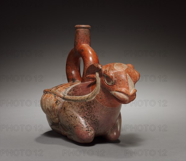 Llama Vessel, c. 200-550. Creator: Unknown.