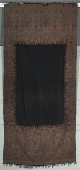 Long Shawl with Galleries, 1830-1835. Creator: Unknown.