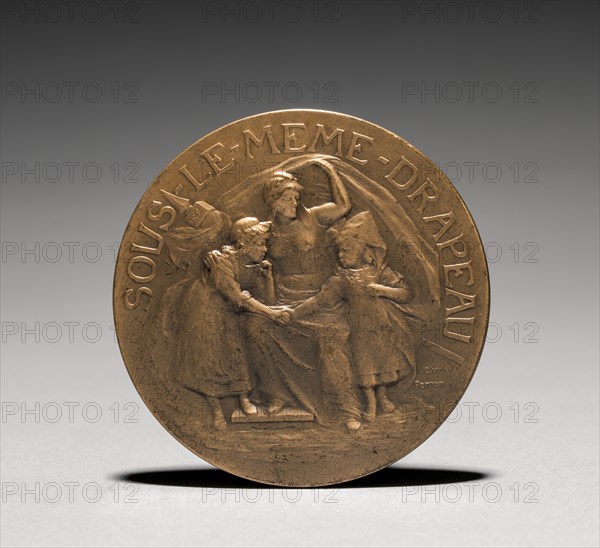 Medallion (obverse). Creator: Charles-Theodore Perron (French, 1862-1934).