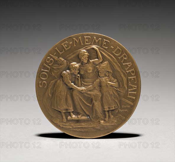 Medallion (obverse). Creator: Charles-Theodore Perron (French, 1862-1934).