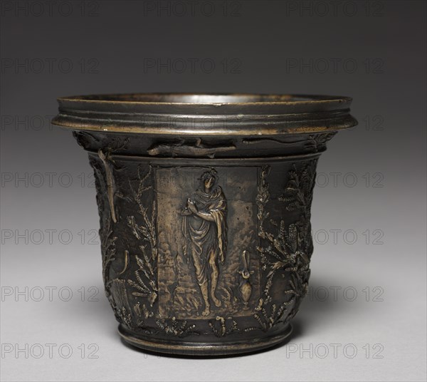 Mortar, c. 1550-1560. Creator: Wenzel Jamnitzer I (German, 1508/09-1585), workshop of.