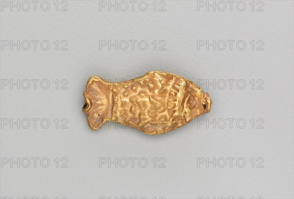 Necklace Bead in the Form of a Fish, 185-72 BC. Creator: Unknown.