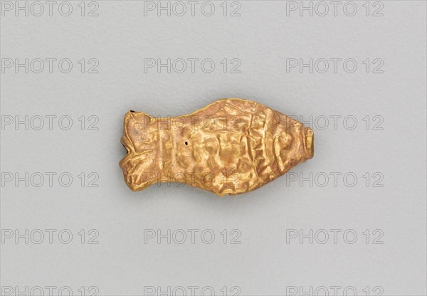 Necklace Bead in the Form of a Fish, 185-72 BC. Creator: Unknown.