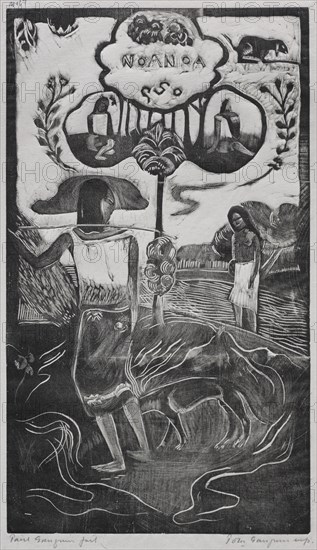 Noa Noa: Noa Noa (Fragrant Scent), 1893 -94. Creator: Paul Gauguin (French, 1848-1903).