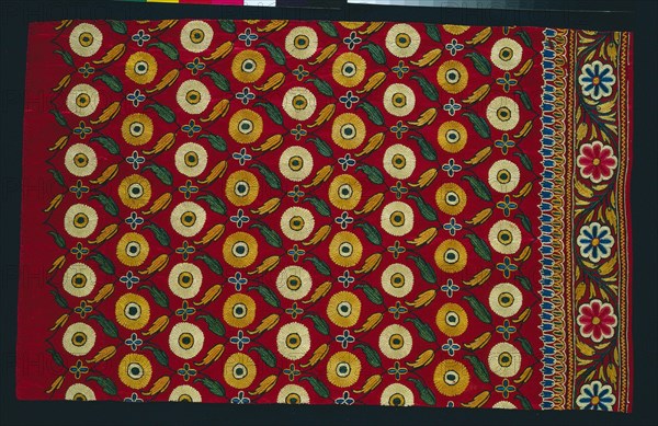 Part of a Skirt (Ghagra), 1800s - early 1900s. Creator: Unknown.