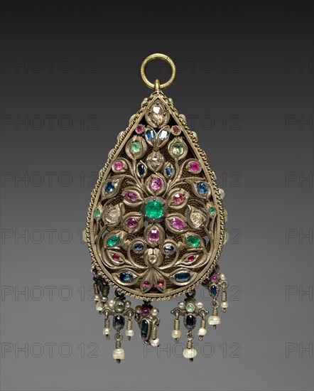 Pendant, 1800s. Creator: Unknown.