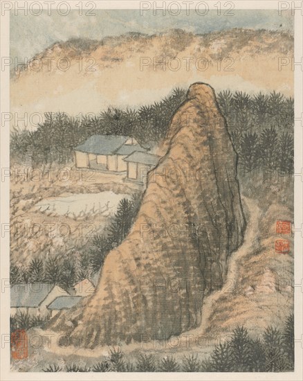 Reminiscences of Qinhuai River, 1642-1707. Creator: Shitao (Chinese, 1642-1707).