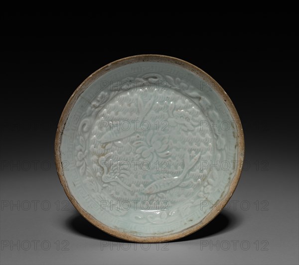 Saucer: Qingbai ware, 13th-14th Century. Creator: Unknown.