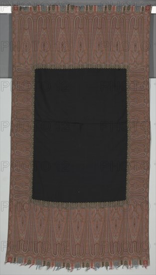 Shawl, c. 1860s. Creator: Unknown.