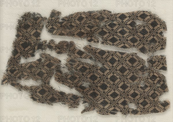 Silk Fragment, 1300s. Creator: Unknown.