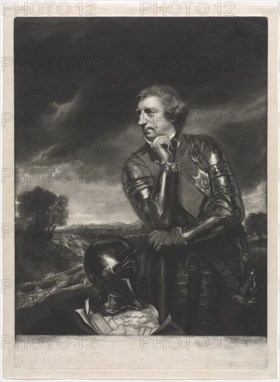 Sir Jeffrey Amherst, 1766. Creator: James I Watson (British, 1740-1790).