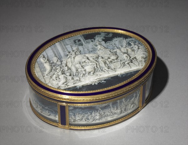 Snuff Box (Tabatière), 1779-1780. Creator: Pierre Marie Gault De Saint-Germain (French, 1754-1842).