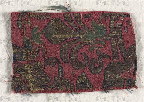 Textile Fragment, 15th century. Creator: Unknown.