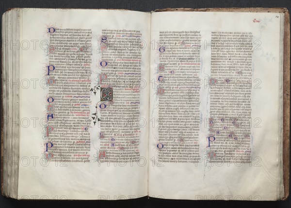 The Gotha Missal: Fol. 139v, Text, c. 1375. Creator: Master of the Boqueteaux (French); Workshop, and.