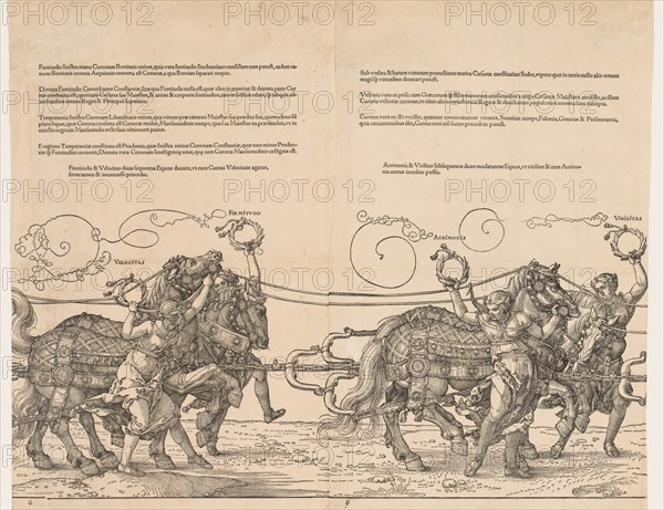 The Great Triumphal Car of Emperor Maximilian, 1523. Creator: Albrecht Dürer (German, 1471-1528).