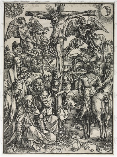 The Large Passion: The Crucifixion, c. 1497-1500. Creator: Albrecht Dürer (German, 1471-1528).