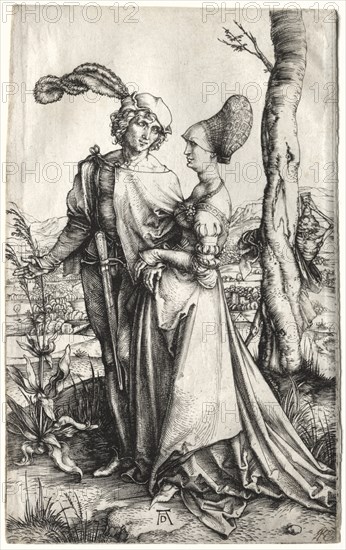 The Promenade, c. 1497. Creator: Albrecht Dürer (German, 1471-1528).