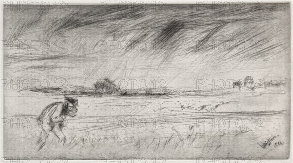 The Storm, 1861. Creator: James McNeill Whistler (American, 1834-1903).