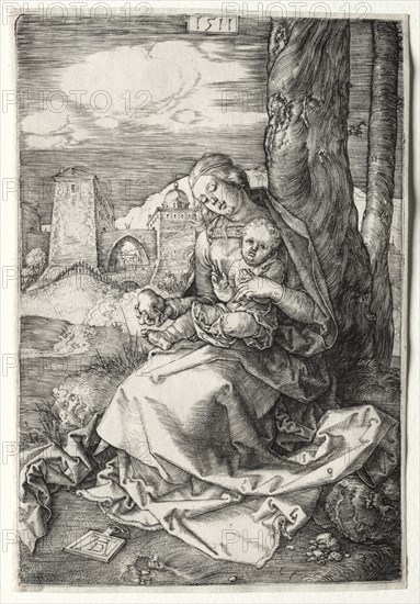 The Virgin and Child with the Pear, 1511. Creator: Albrecht Dürer (German, 1471-1528).