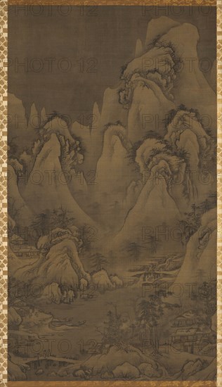 Winter Landscape, 1500s. Creator: Yeoseol (Korean).