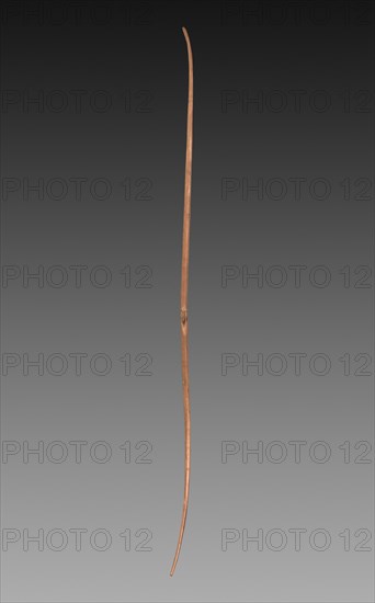 Wooden Bow, First Intermediate period- Dynasty 12, 2123-1914 BC. Creator: Unknown.