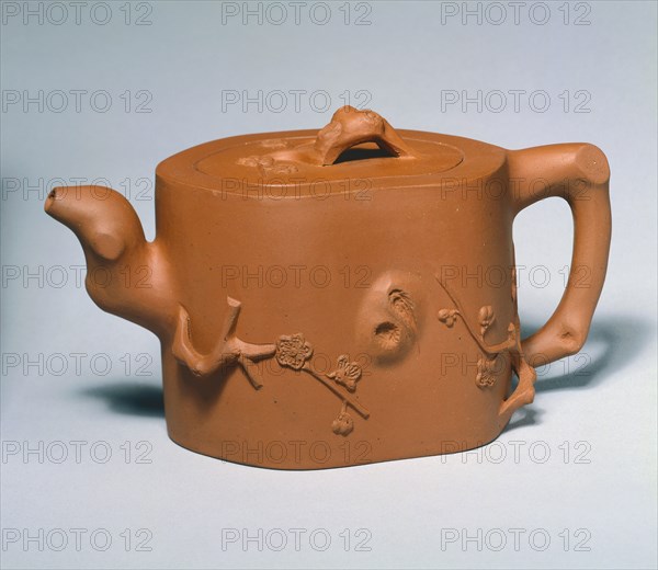 Yixing Teapot, 19th Century. Creator: Unknown.