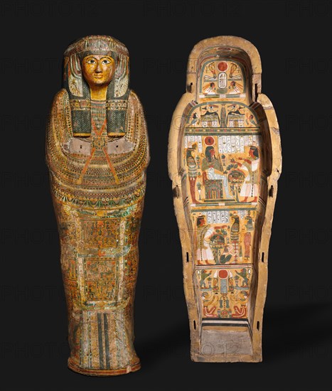 Coffin of Nesykhonsu, c. 976-889 BC. Creator: Unknown.