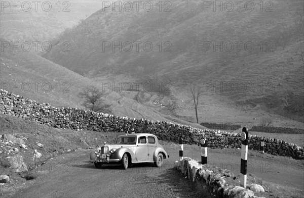 1953 Alvis TA21 on 1954 R.A.C. Rally. Creator: Unknown.